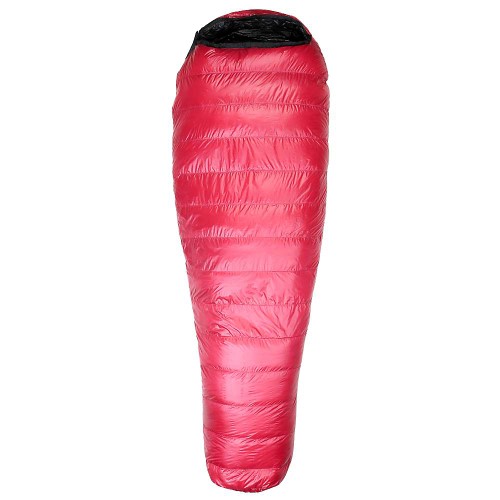 Western Mountaineering SummerLite 32 Degree Sleeping Bag, Right Hand, Men's, Regular, Cranberry/Black (LEFT Zipper, 165cm)